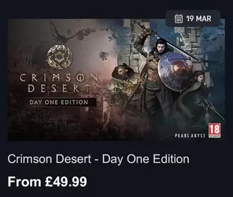 Crimson Desert - Day One Edition