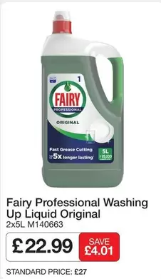 Fairy - Washing Up Liquid Original