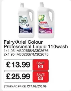 Fairy - Colour Professional Liquid 110wash