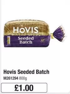 Hovis - Seeded Batch