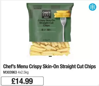 Chef - Crispy Skin-On Straight Cut Chips