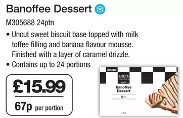 Sweet - Banoffee Dessert