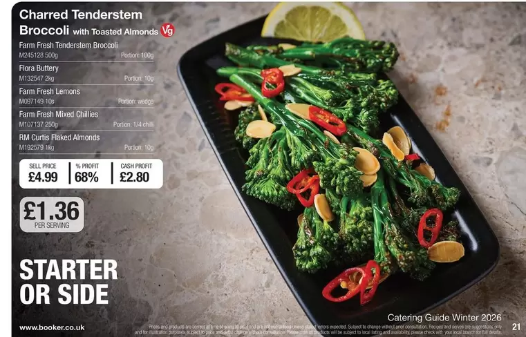 Flora - Charred Tenderstem Broccoli