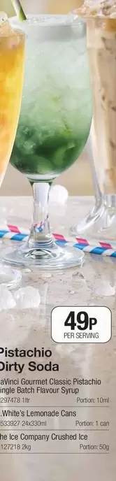 Gourmet - Pistachio Dirty Soda