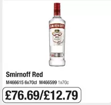 Smirnoff - Red