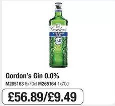 Gordon's - Gin 0.0%