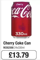 Coca Cola - Cherry Coke Can