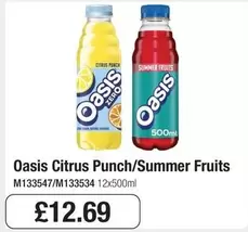 oasis - Citrus Punch/Summer Fruits