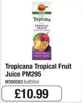 Tropicana - Tropical Fruit Juice PM295