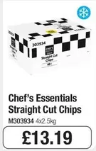 Chef's Essentials - Straight Cut Chips