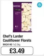 Chef's Larder - Cauliflower Florets