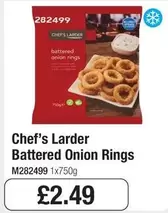 Chef's Larder - Battered Onion Rings