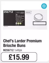 Chef's Larder - Premium Brioche Buns