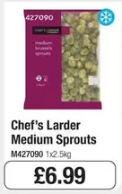 Chef's Larder - Medium Sprouts