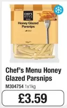 Chef - Honey Glazed Parsnips