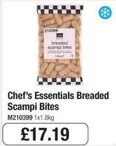 Chef's Essentials - Breaded Scampi Bites