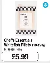 Chef's Essentials - Whitefish Fillets