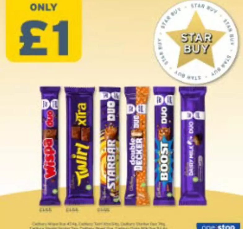 Boost - Wispa, Twirl, Starbar, Double Decker, , Dairy Milk