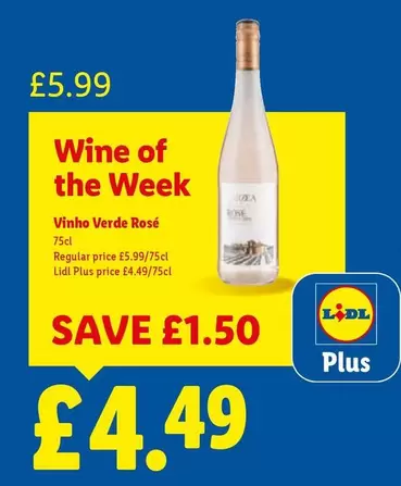 Lidl - Vinho Verde Rosé