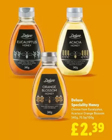 Deluxe - Speciality Honey
