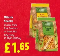Vitasia - Rice Crackers or Snack Mix