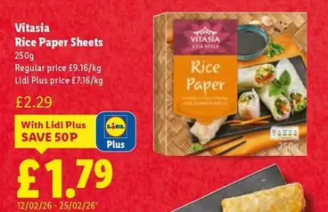 Vitasia - Rice Paper Sheets