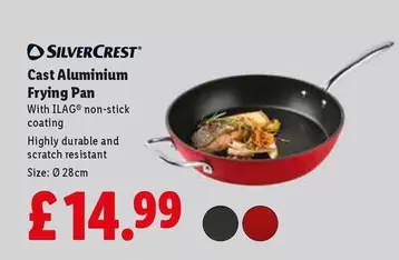 Silvercrest - Cast Aluminium Frying Pan