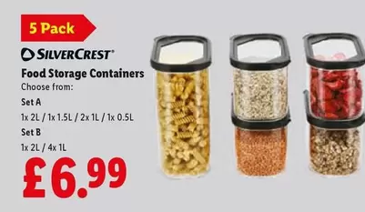 Silvercrest - Food Storage Containers