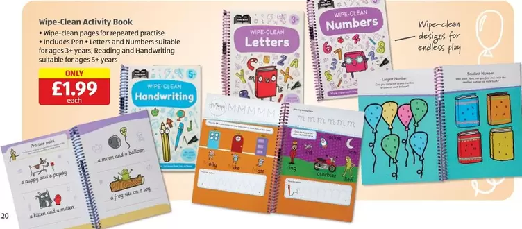 King - Wipe-Clean Activity Book