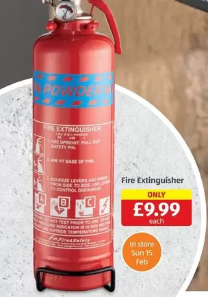 Sun - Fire Extinguisher