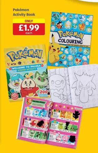 Pokémon Activity Book