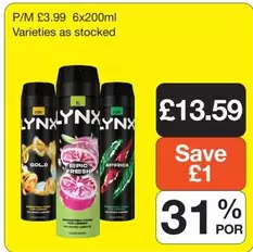 Lynx - Deodorant Spray