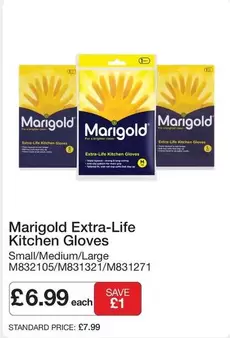 Marigold - Extra-Life Kitchen Gloves