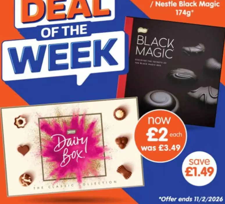 Black Magic, Dairy Box