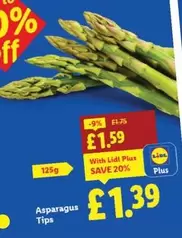 Lidl - Asparagus Tips