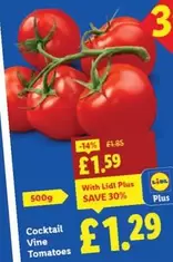 Lidl - Cocktail Vine Tomatoes