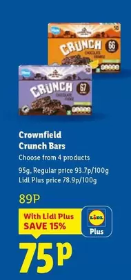 Crownfield - Crunch Bars