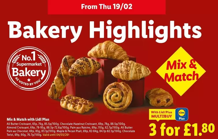 Lidl - Bakery Highlights