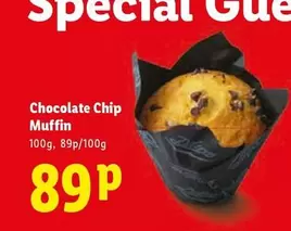 Chocolate Chip Muffin