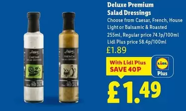 Deluxe - Salad Dressings