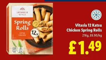 Vitasia - 12 Katsu Chicken Spring Rolls