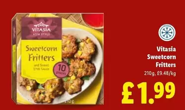 Vitasia - Sweetcorn Fritters