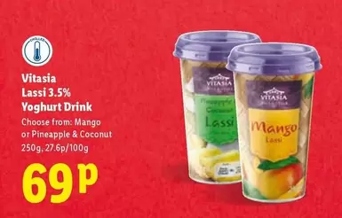 Vitasia - Lassi 3.5% Yoghurt Drink