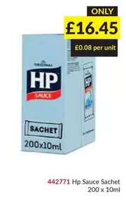 HP - Sauce Sachet