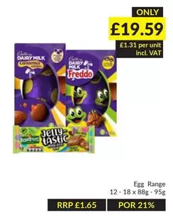 Dairy Milk - Egg Range