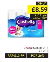 Cushelle -  24Pk