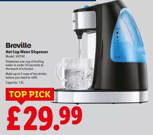 Breville - Hot Cup Water Dispenser