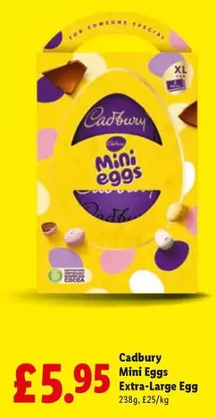 Cadbury - Mini Eggs Extra-Large Egg