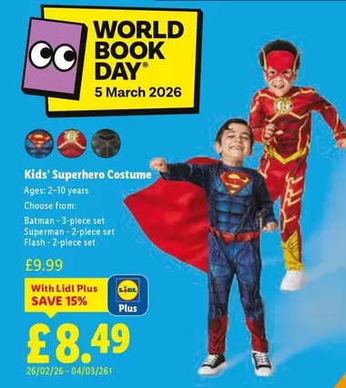 Batman - Kids' Superhero Costume