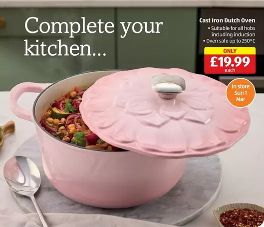 Sun - Cast Iron Dutch Oven